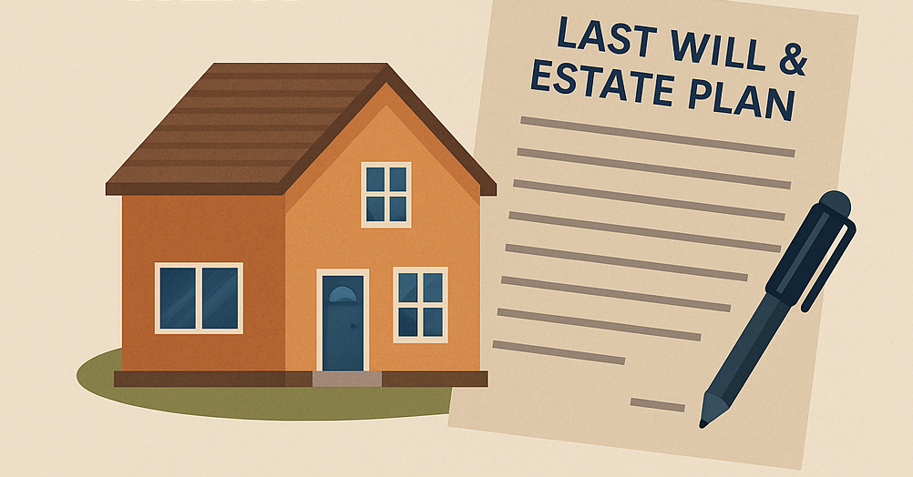 Reminder that it's important to update your estate plan after buying a home